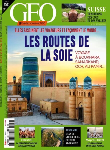 Geo France – Septembre 2020 Cover
