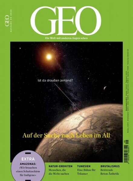 Geo Germany – September 2020 Cover