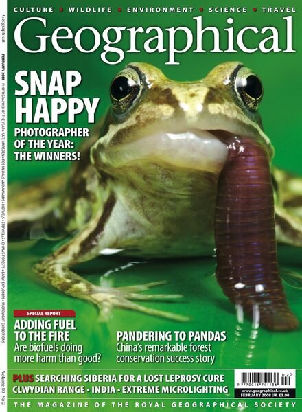 Geographical – February 2008 Cover