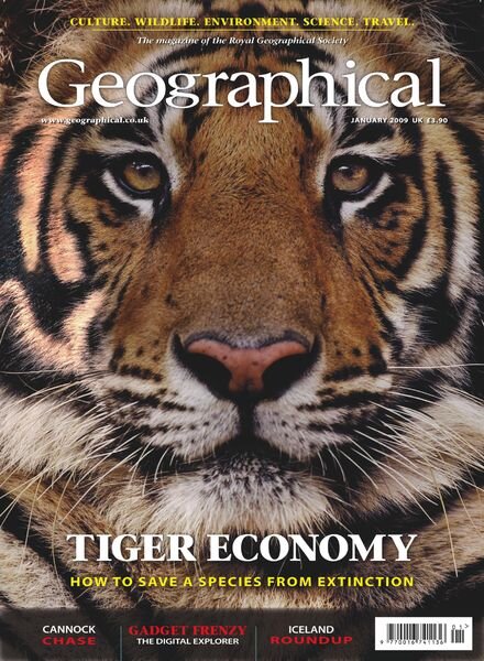 Geographical – January 2009 Cover