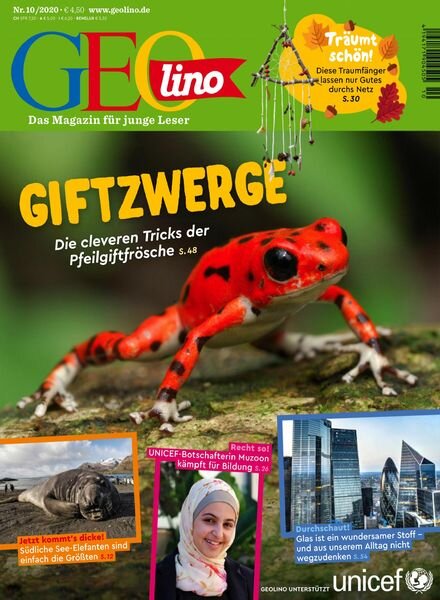 GEOlino – Oktober 2020 Cover