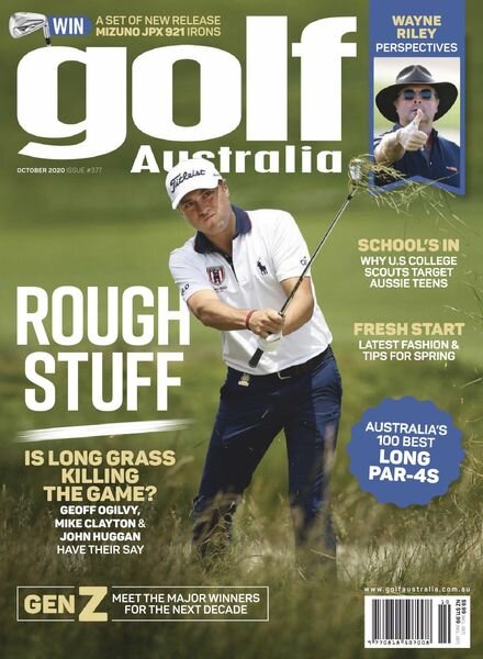 Golf Australia – October 2020 Cover