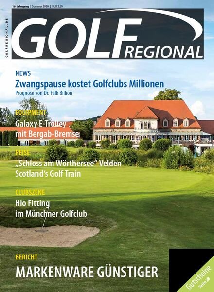 Golf Regional – August 2020 Cover