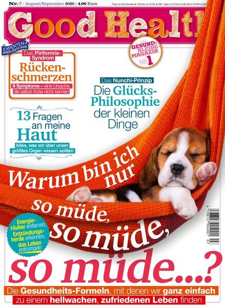 Good Health Germany – August-September 2020 Cover