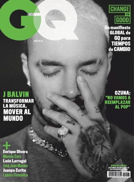 GQ Mexico – septiembre 2020 Cover