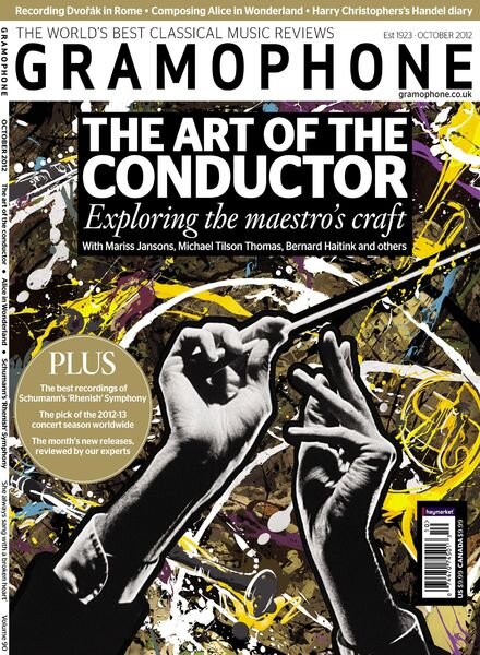 Gramophone – October 2012 Cover
