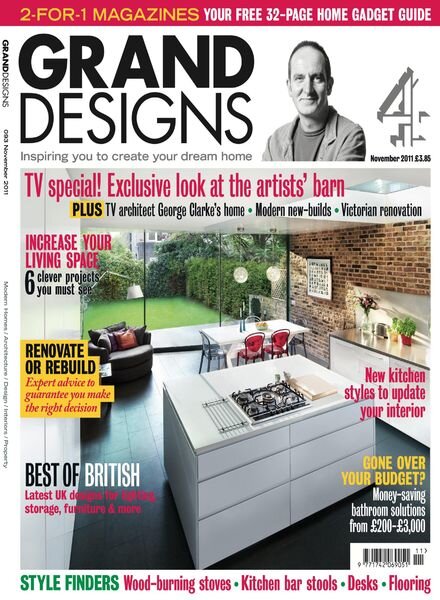 Grand Designs UK – November 2011 Cover