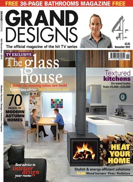 Grand Designs UK – November 2012 Cover