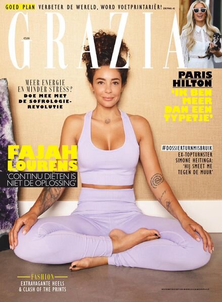 Grazia Netherlands – 22 september 2020 Cover