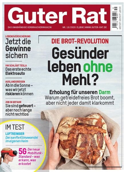 Guter Rat – Oktober 2020 Cover