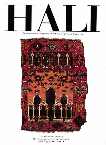 HALI – April-May 1994 Cover