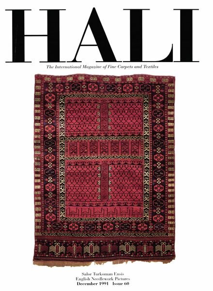 HALI – December 1991 Cover