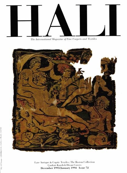 HALI – December 1993-January 1994 Cover