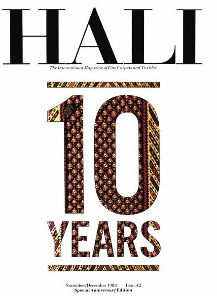 HALI – November-December 1988 Cover