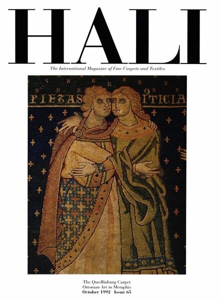 HALI – October 1992 Cover