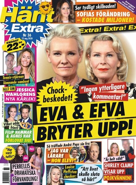 Hant Extra – 25 augusti 2020 Cover