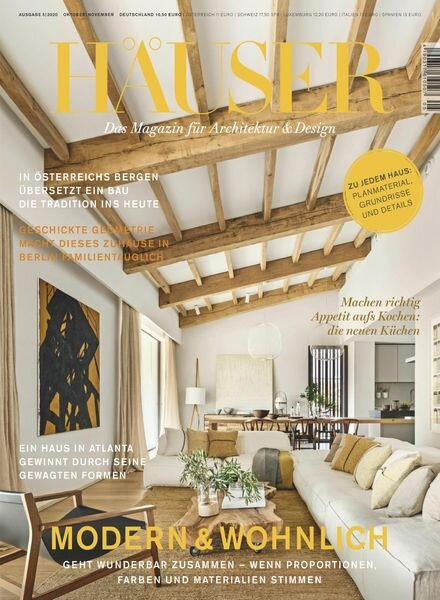 Hauser – September-Oktober 2020 Cover