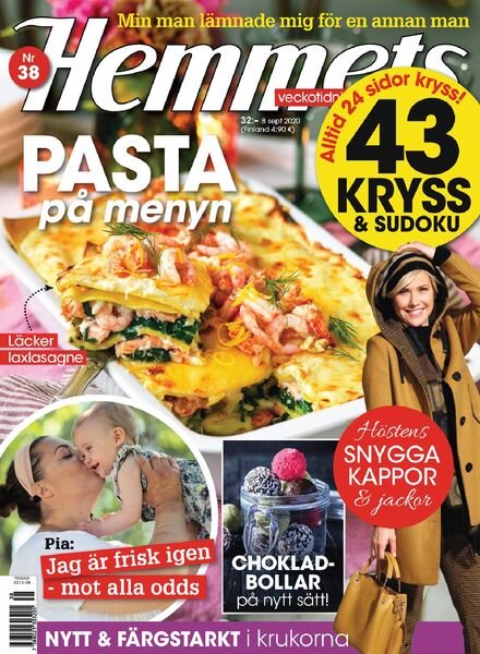 Hemmets Veckotidning – 29 augusti 2020 Cover