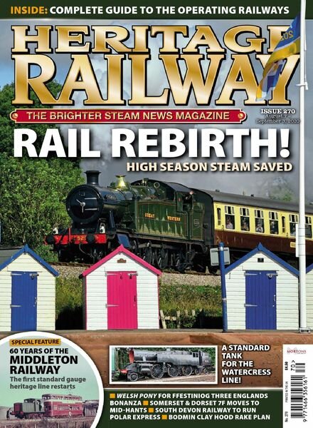 Heritage Railway – August 2020 Cover