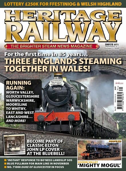 Heritage Railway – September 2020 Cover
