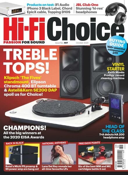 Hi-Fi Choice – Issue 467 – October 2020 Cover