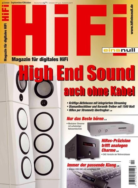 Hifi Einsnull – September-Oktober 2020 Cover