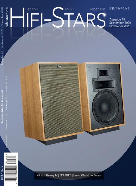 Hifi Stars – September-November 2020 Cover