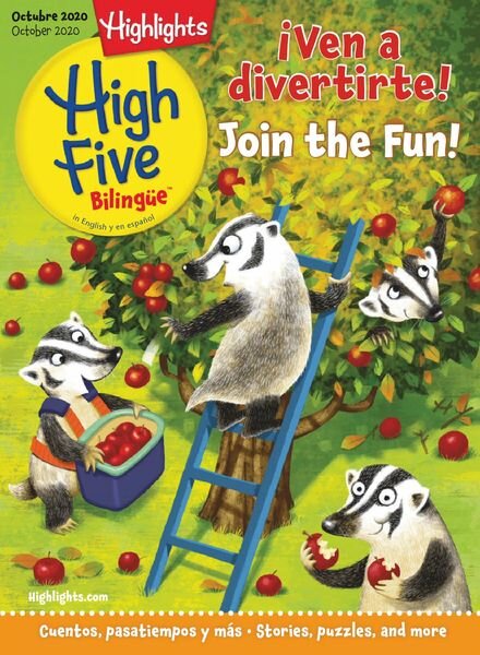 Highlights High Five Bilingue – October 2020 Cover