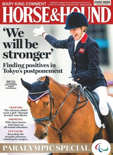 Horse & Hound – 20 August 2020 Cover