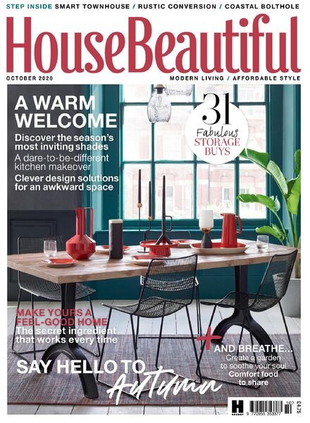House Beautiful UK – October 2020 Cover