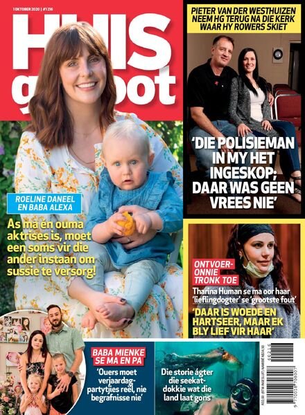 Huisgenoot – 01 Oktober 2020 Cover