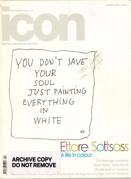 ICON – April 2007 Cover