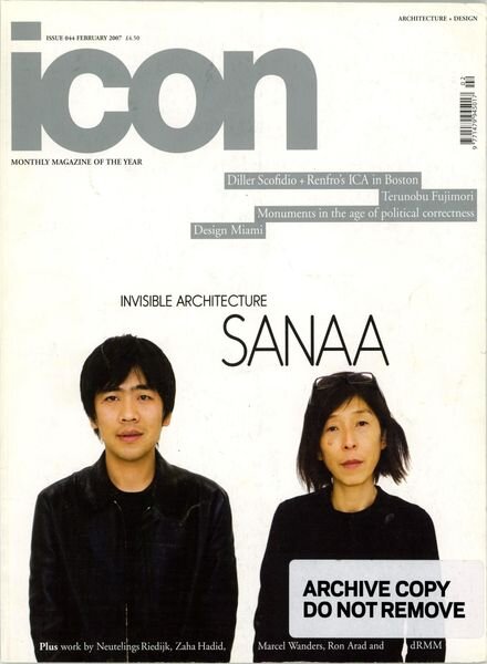 ICON – February 2007 Cover
