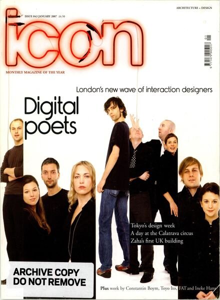 ICON – January 2007 Cover
