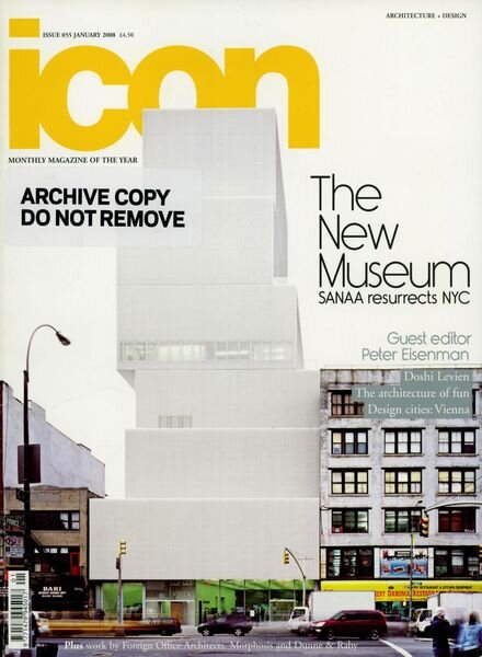 ICON – January 2008 Cover