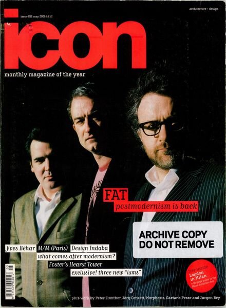 ICON – May 2006 Cover