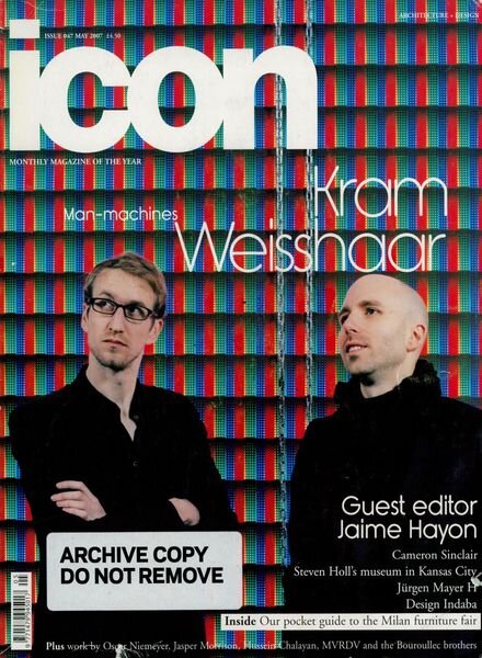 ICON – May 2007 Cover