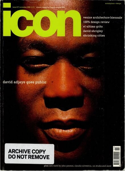 ICON – November 2004 Cover