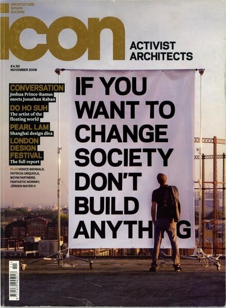 ICON – November 2008 Cover