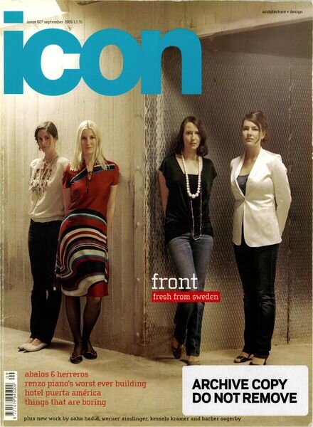 ICON – September 2005 Cover
