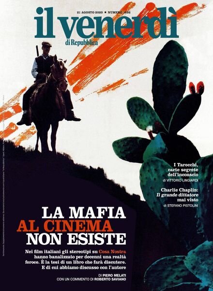 Il Venerdi di Repubblica – 21 Agosto 2020 Cover