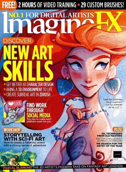 ImagineFX – Issue 191 – October 2020 Cover