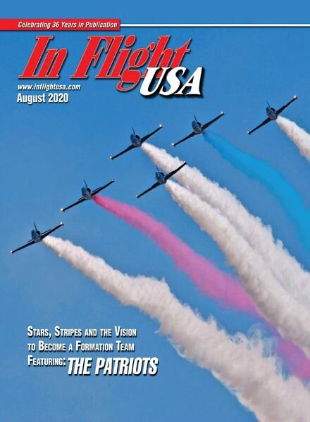 In Flight USA – August 2020 Cover