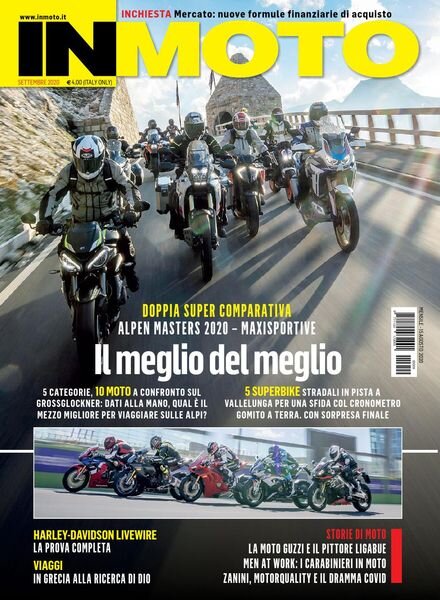 In Moto – Settembre 2020 Cover