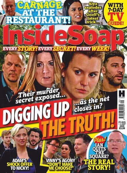 Inside Soap UK – 29 August 2020 Cover