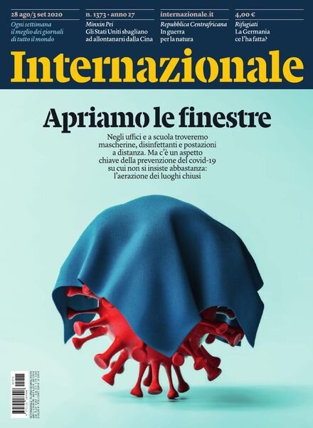Internazionale – 28 Agosto 2020 Cover