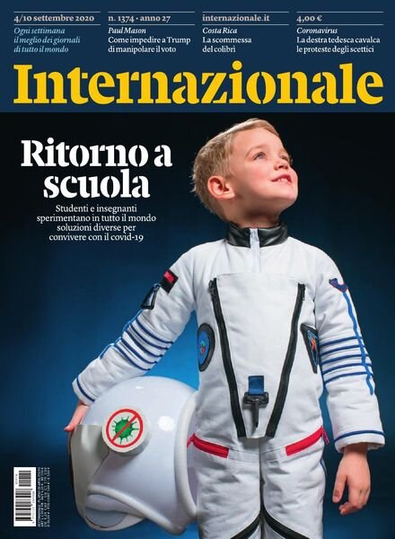 Internazionale – 4 Settembre 2020 Cover