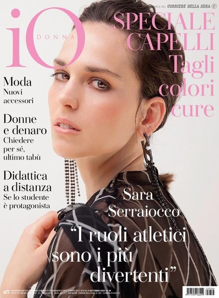 Io Donna del Corriere della Sera – 05 settembre 2020 Cover