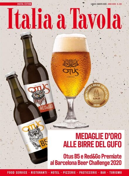 Italia a Tavola – Luglio-Agosto 2020 Cover