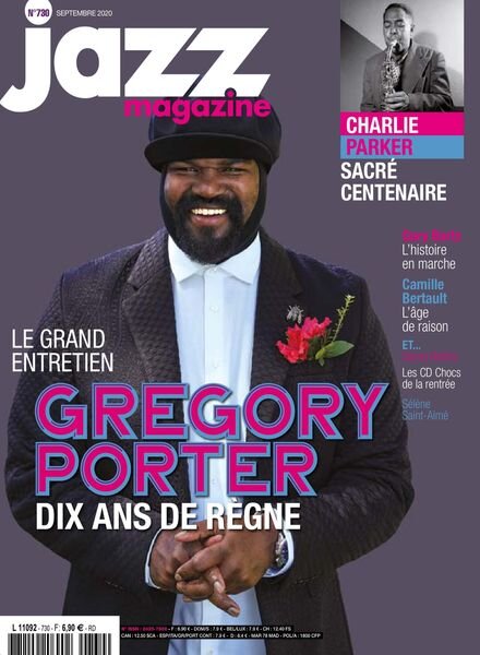 Jazz Magazine – Septembre 2020 Cover